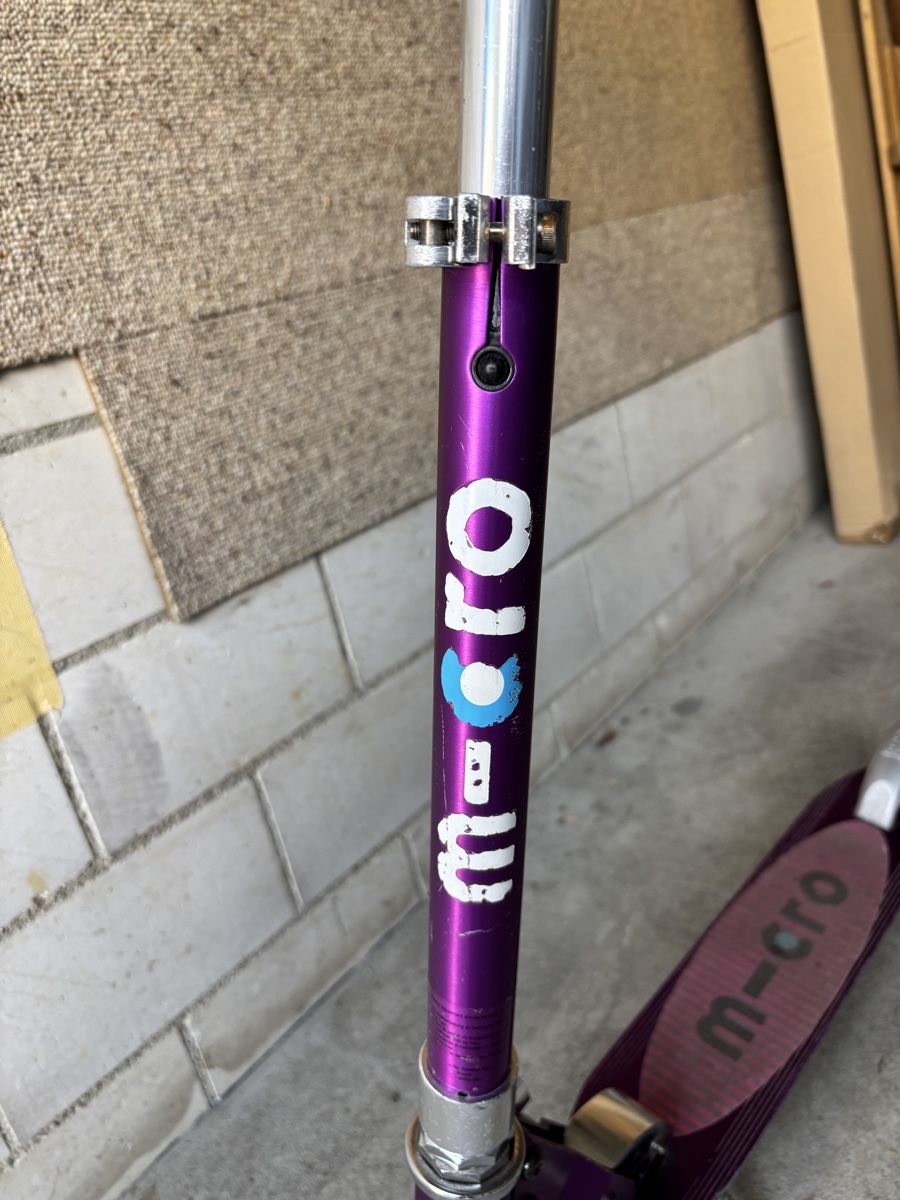Micro Kickboard: Micro Scooter klappbar lila gebrauchter – Usato da Baden venduto da AlejandroA 2
