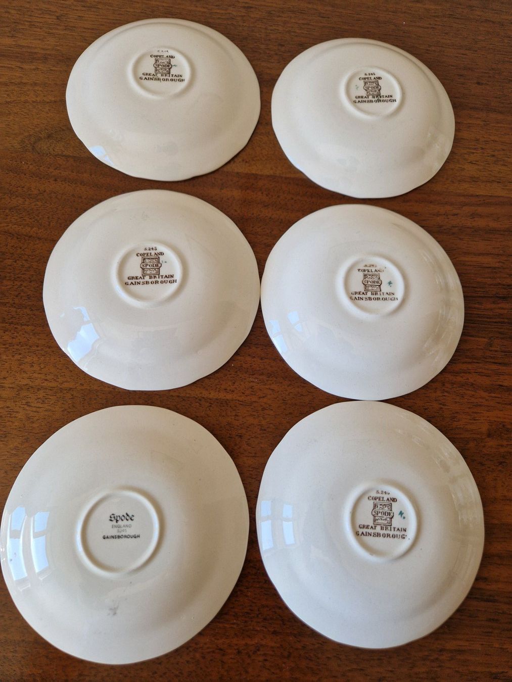 Spode Set di piatti: Spode, Gainsborough Kaffee und Kuchen Set – Usato da Bern venduto da Antikbatik 7