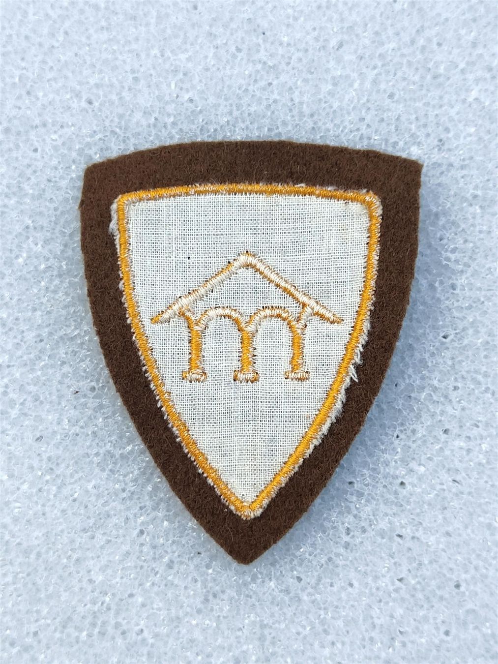 Placchette & Badge: Abzeichen Materialdienstes Ord. 49 V2 – Usato da Bauma venduto da SwissMilitaria 1
