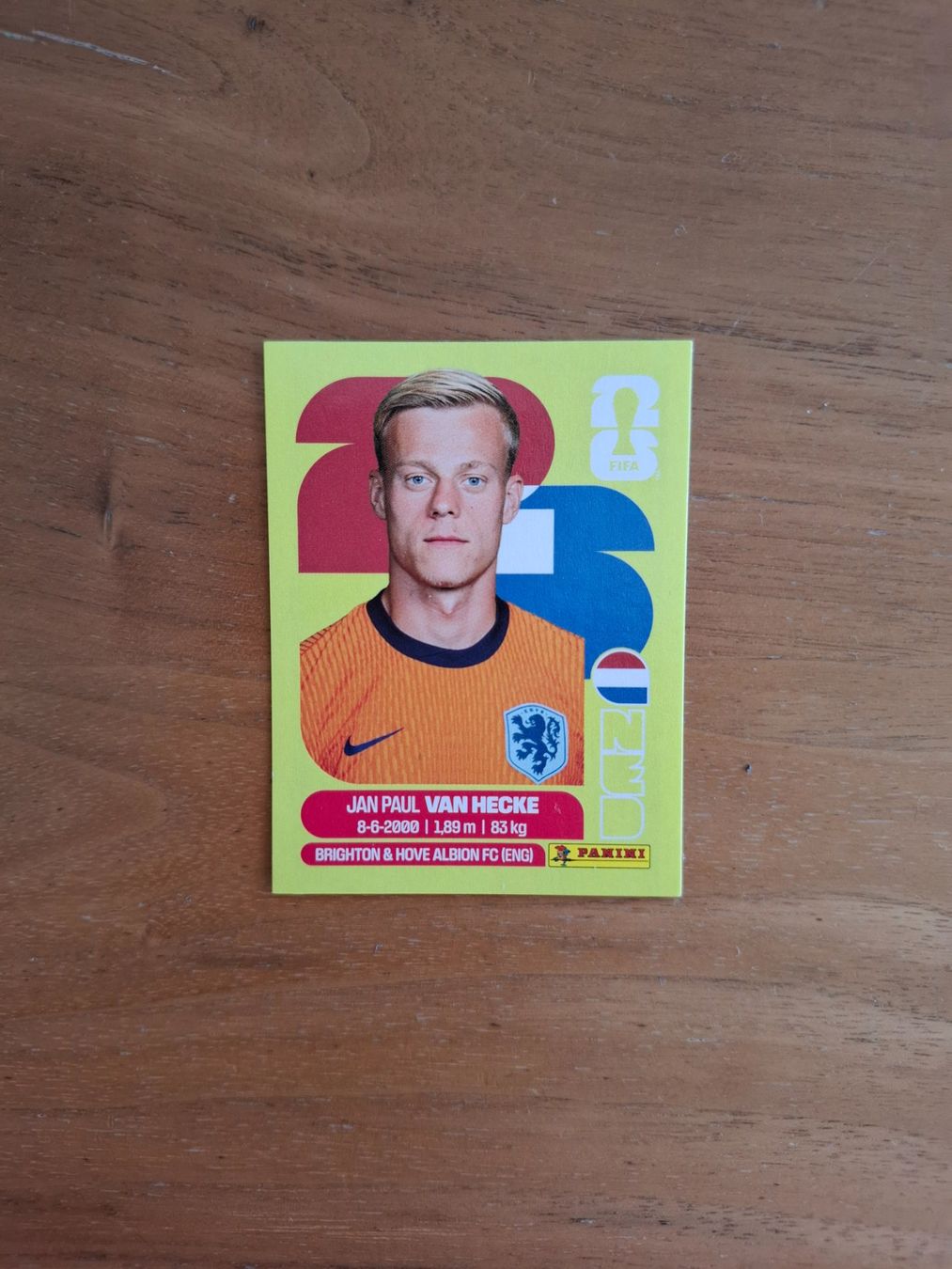 Panini Carte collezionabili: Panini FIFA 2026 NED 9 – Usato da Steffisburg venduto da Blacktiger84
