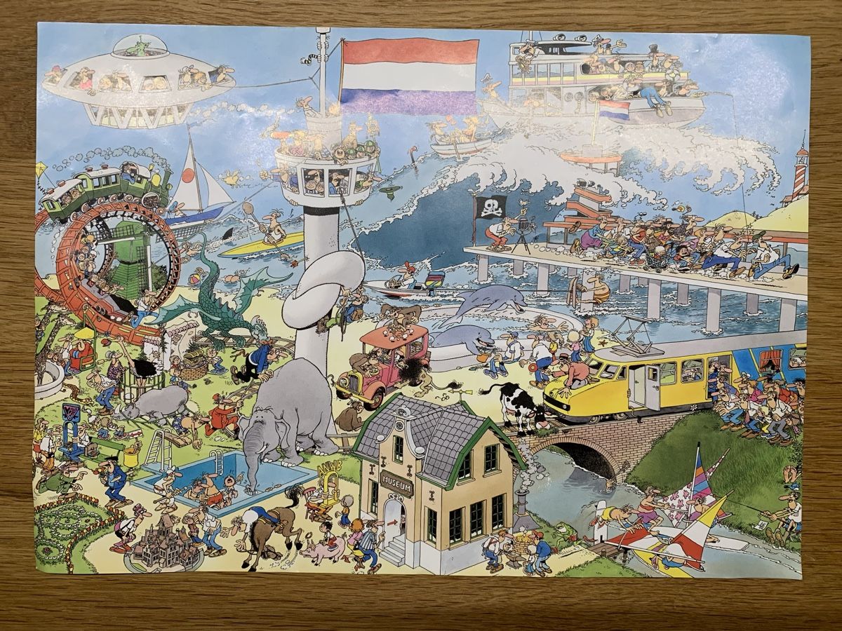 Puzzle: Jan van Haasteren Puzzle 2x1000 – Usato da Thun venduto da Chrabu 4