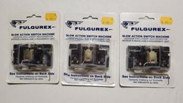 3 x elektrischer Weichenantrieb Fulgurex