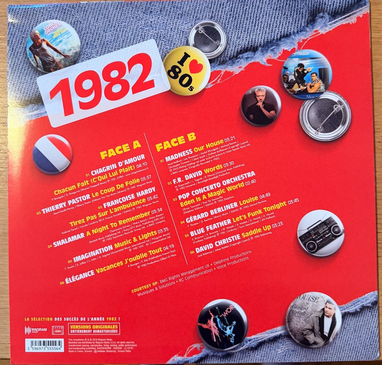 Dischi in vinile: Mes années 80 Vinyl 1982 – Usato da Lausanne venduto da davzic 1