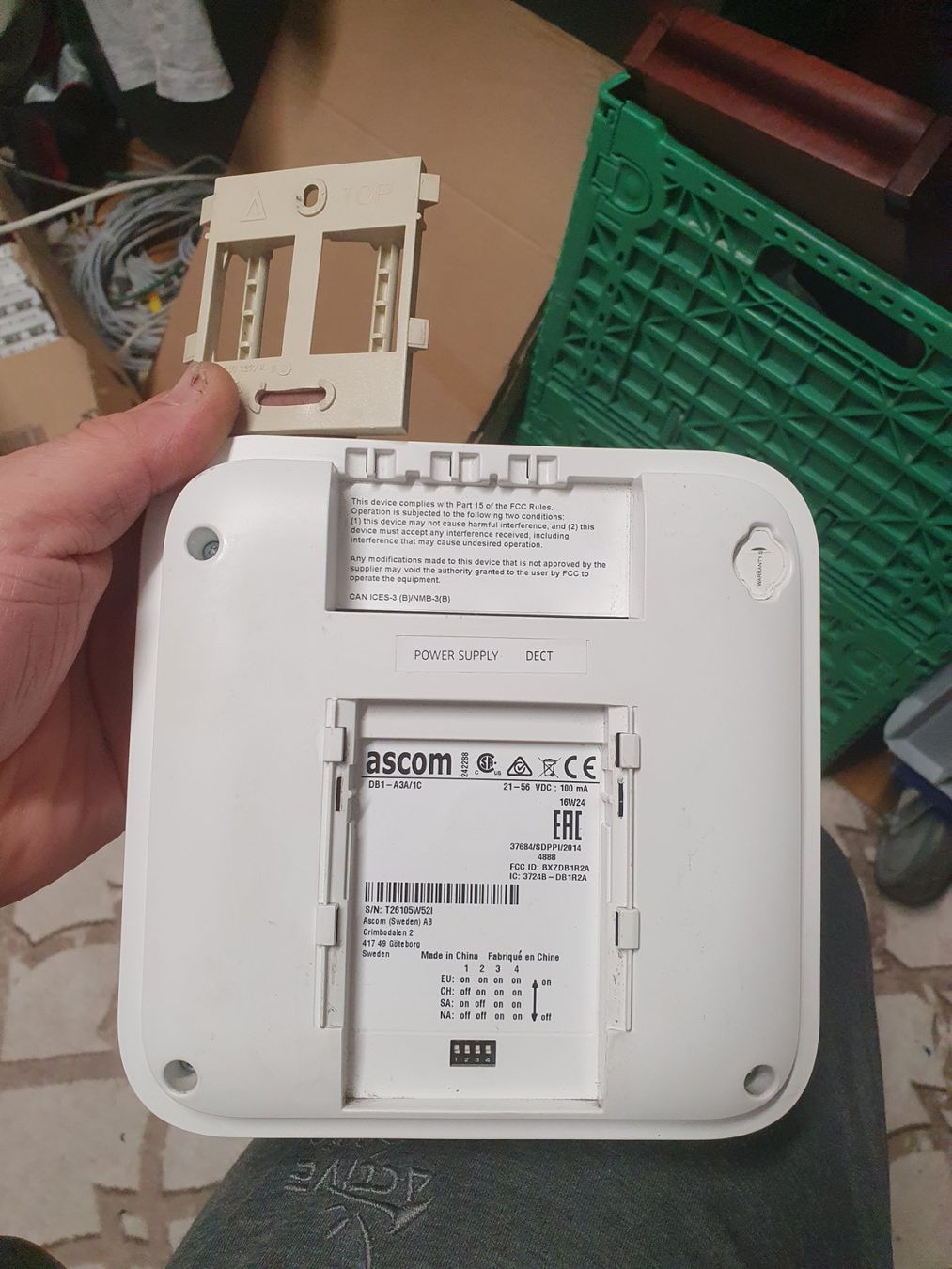 Modem & Router: Ascom DB1-A3/1C IP-DECT Basisstation – Usato da Zürich venduto da eymen20 1