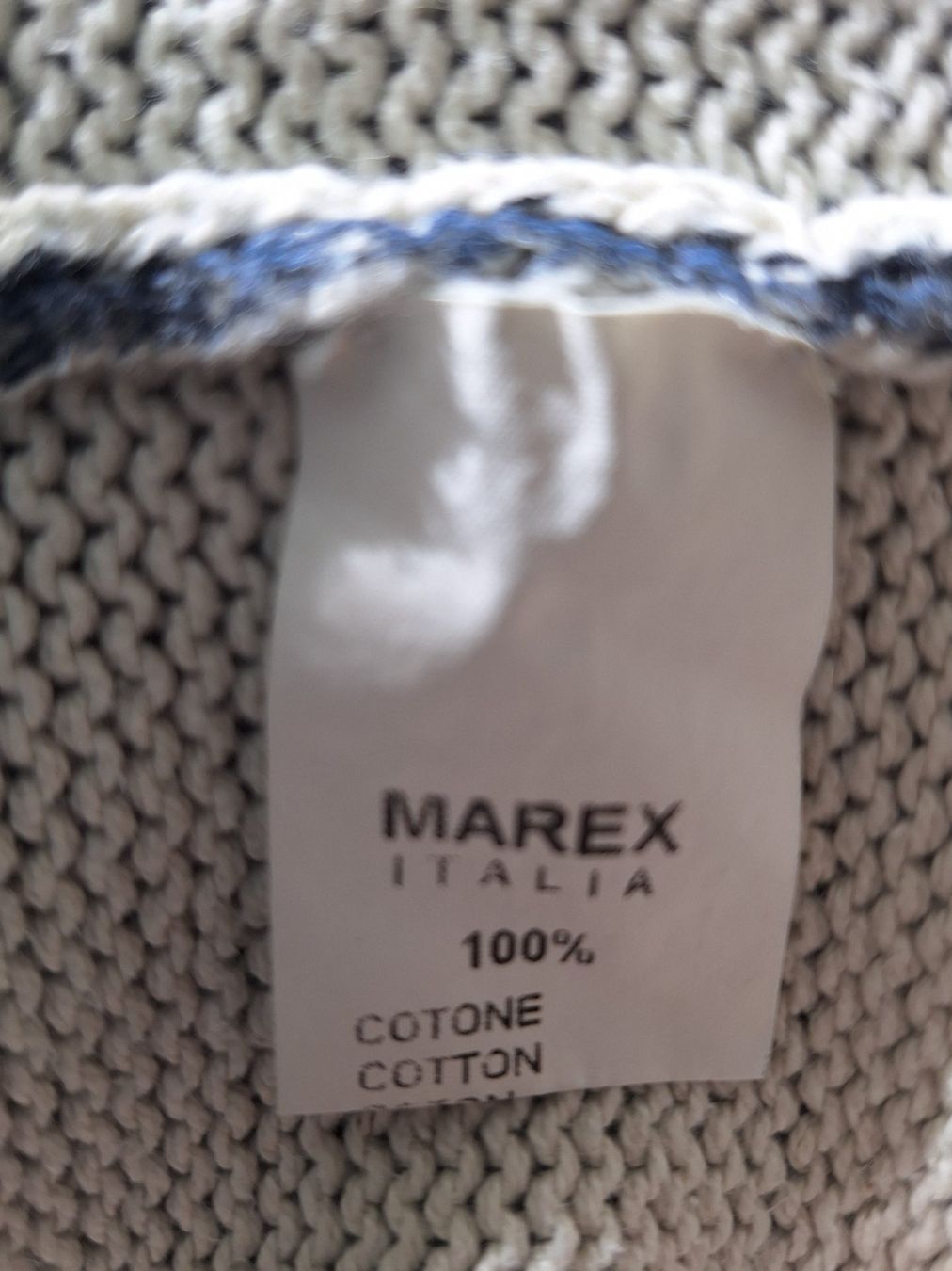 Maglioni & Felpe: Strickpullover, Oversize, Blau/Weiss, Grösse M/L – Nuovo (secondo la descrizione) da Reinach AG venduto da silver_65 5