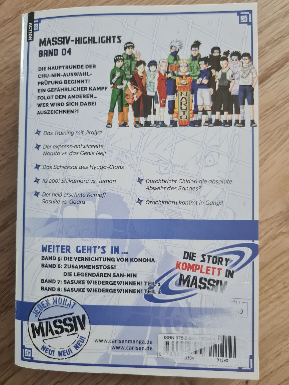 BD: Naruto Manga Band 04  – D'occasion à Thal par Kosamet 1