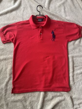 Polo Ralph Lauren rouge, taille M