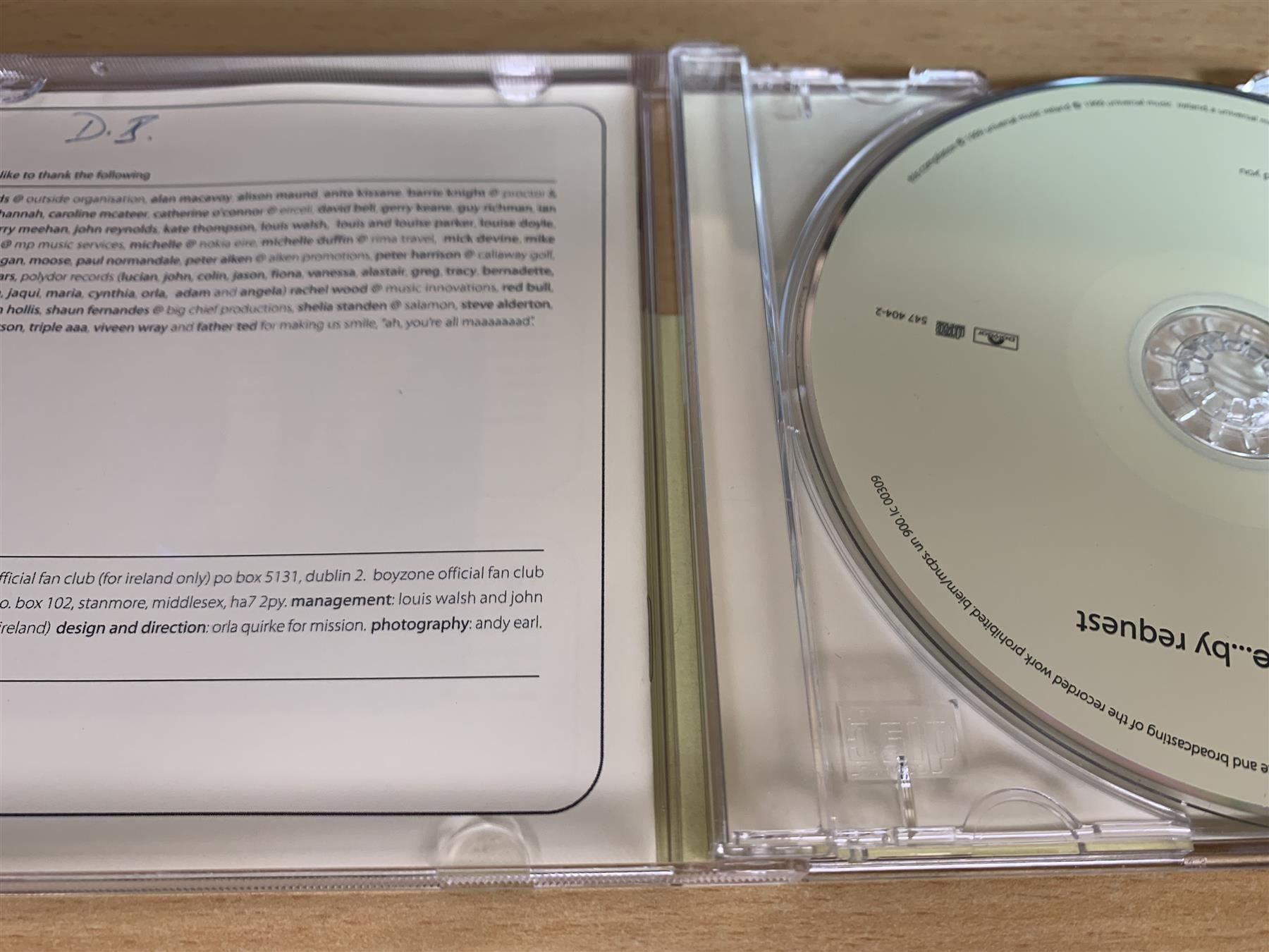 CD: Boyzone – ...By Request – Usato da Rikon im Tösstal venduto da Alpenmutz 2