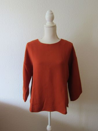 Oberteil, Bluse, Jupe de Satin, NEU! Made in Italy!