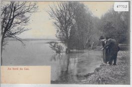 Au bord du lac - Zwei Fischer
