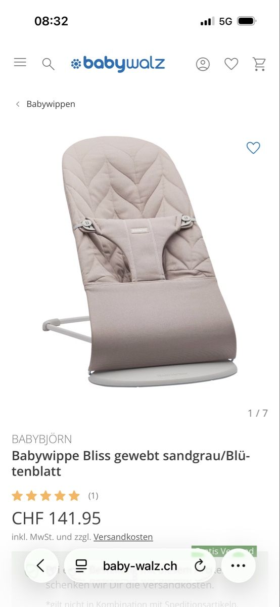 Babybjörn Sdraiette & Sdraiette a dondolo: Babybjörn – Usato da Basel venduto da jul_j59q