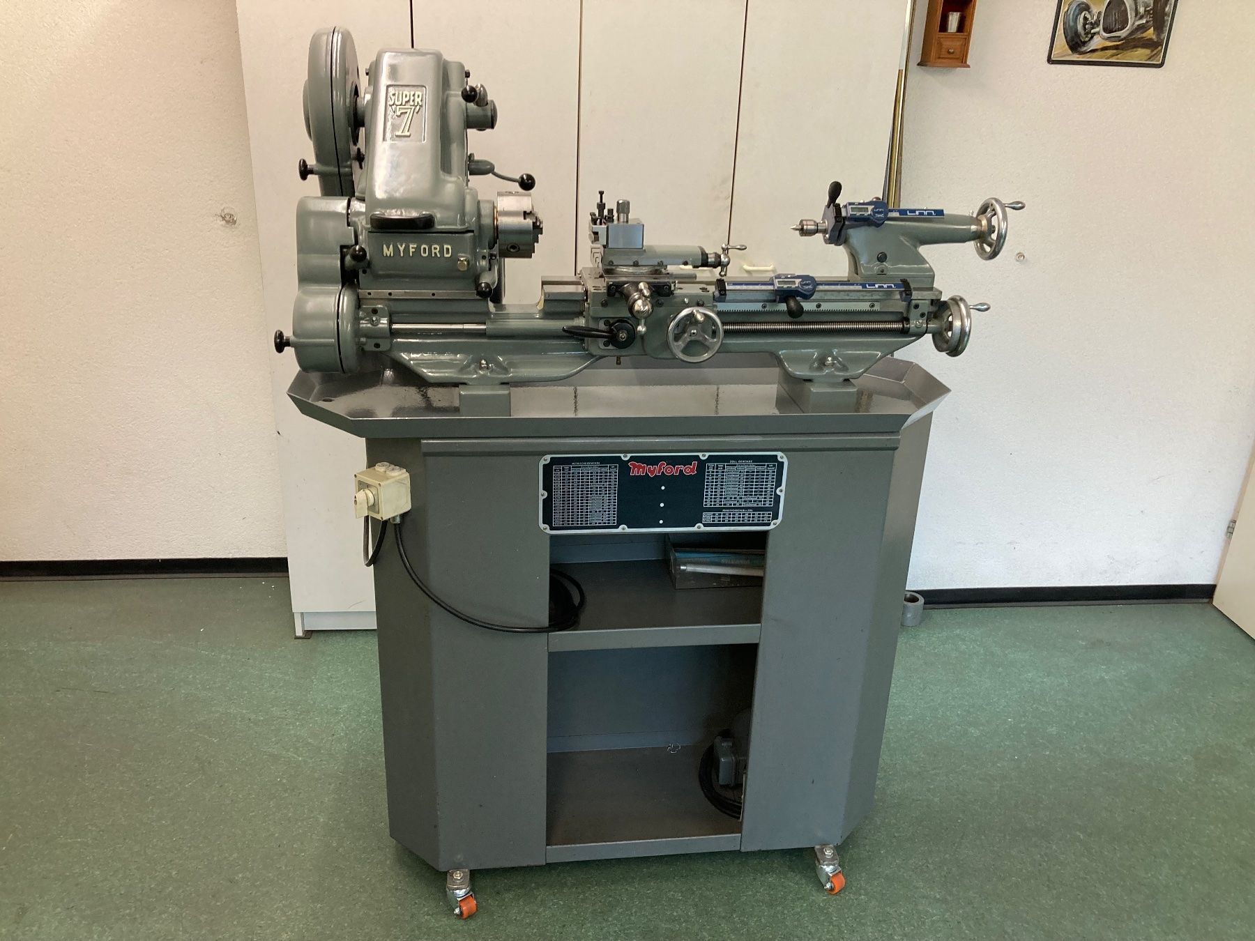 Myford Super 7 Drehbank guter Zustand Lauft einwandfrei. Kaufen auf Ricardo