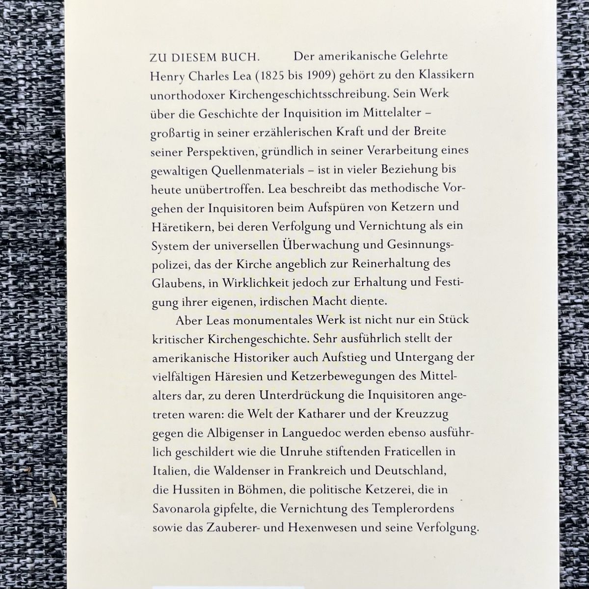 Libri: Geschichte der Inquisition im Mittelalter 3 Bände – Usato da Schwyz venduto da rs-trend 1