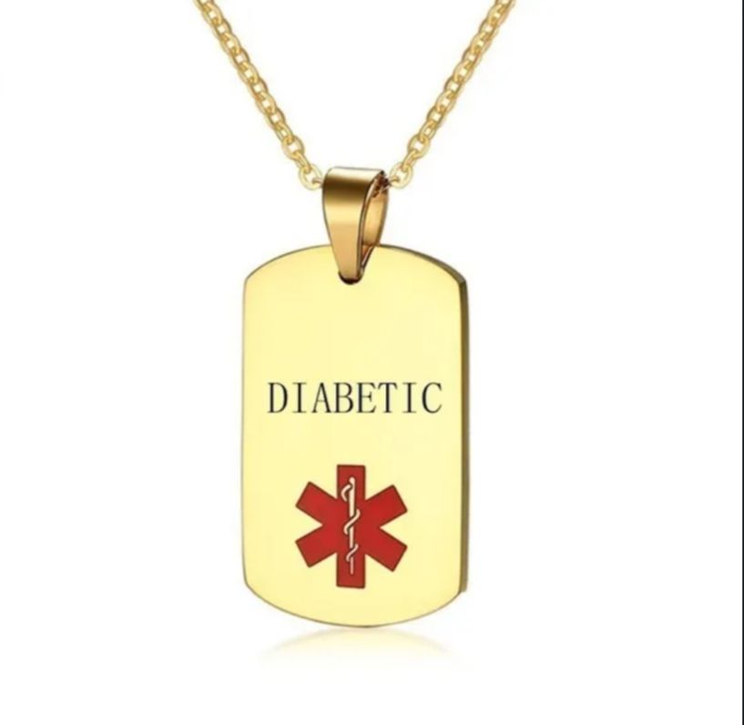 Ciondoli: Diabetes Anhänger – Nuovo e nell'imballaggio originale da Winterthur venduto da Pcline1