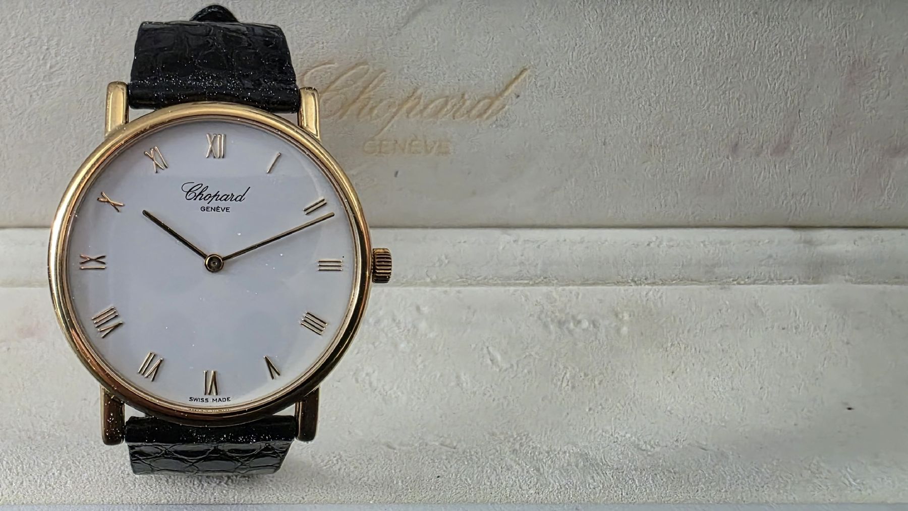 Chopard Uhren: Chopard Geneve - Classic Yellow Gold Watch – Gebraucht aus Meilen von kiafil157