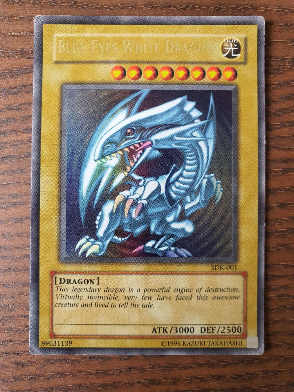 Yugioh Sammelbilder & Trading cards: Blue Eyes White Dragon - Legendäre Yu-Gi-Oh! Karte SDK-001! – Gebraucht aus Arbon von Akatsuki9