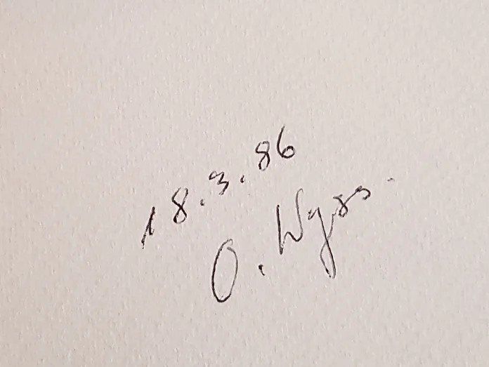 Gemälde: Otto Wyss Aquarell – Neu (gemäss Beschreibung) aus zurich von ARTMYART 2
