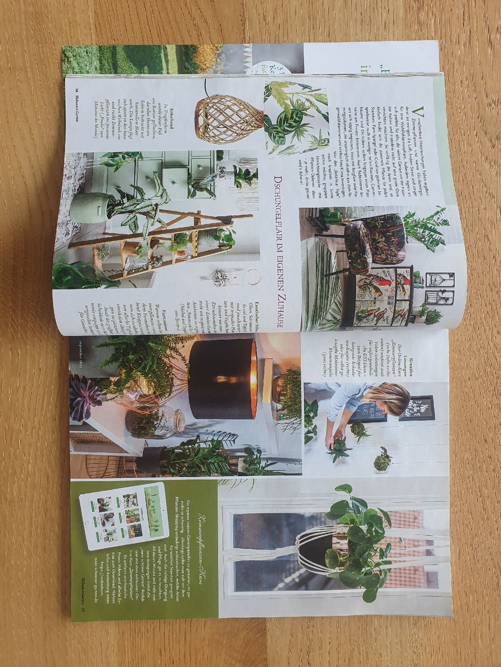 Riviste & Magazine: Wohnen & Garten Magazin September 2021  – Usato da Moosseedorf venduto da Sonnenschein.. 5