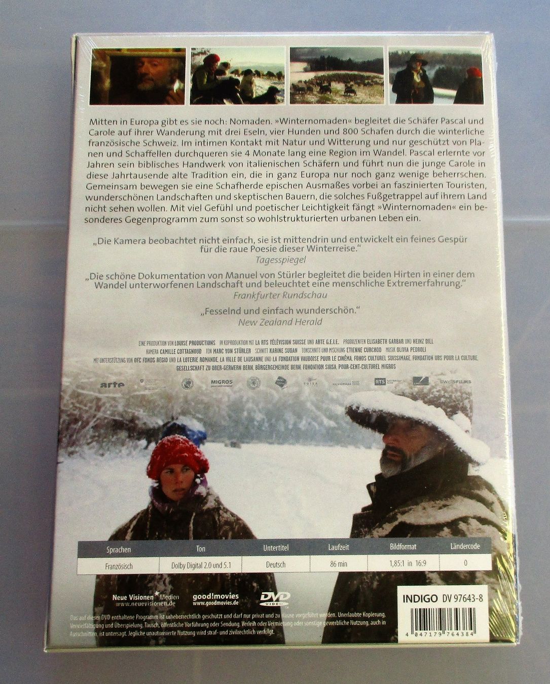Tutti i DVDs: WINTERNOMADEN - Claude Muret NEU – Nuovo e nell'imballaggio originale da Wattwil venduto da Muriel10 1
