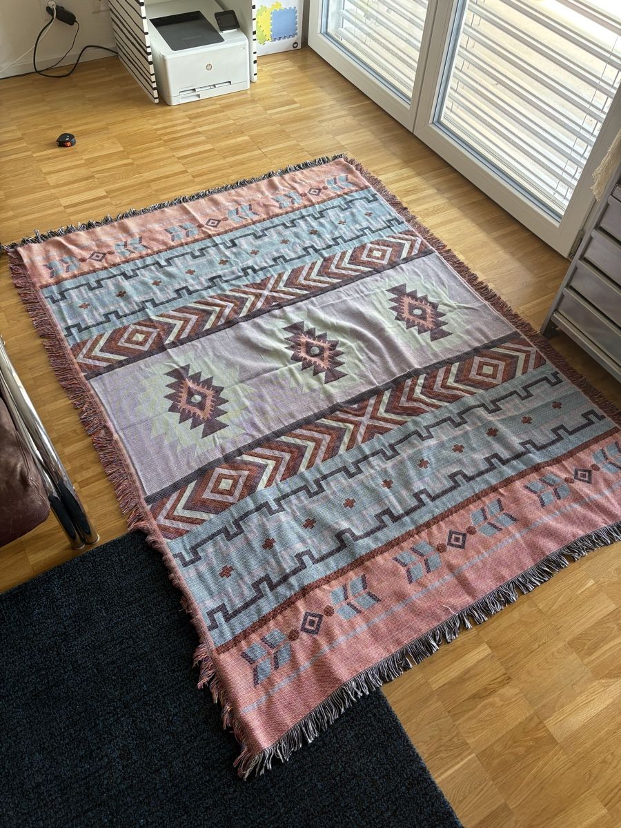 Coperte: Couverture motif aztèque/navajo – Usato da Fribourg venduto da bappenzell 2
