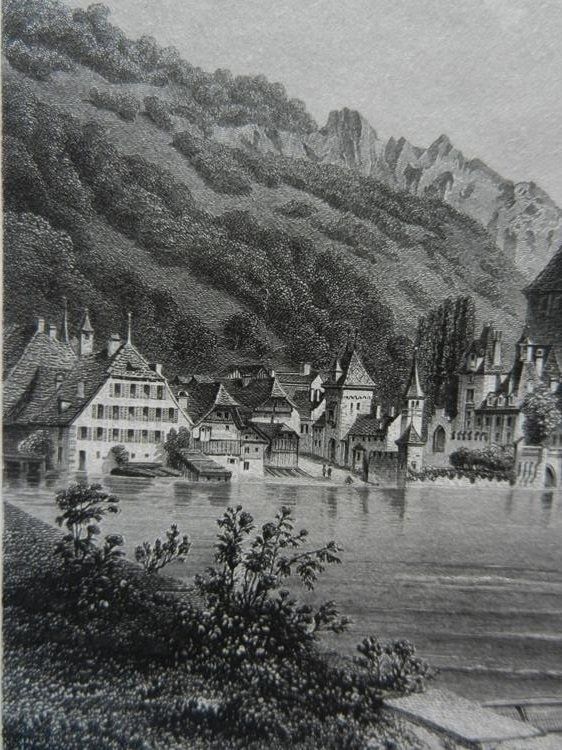 Stiche: Oberhofen Thunersee – Gebraucht aus Risch von Rischli15 3