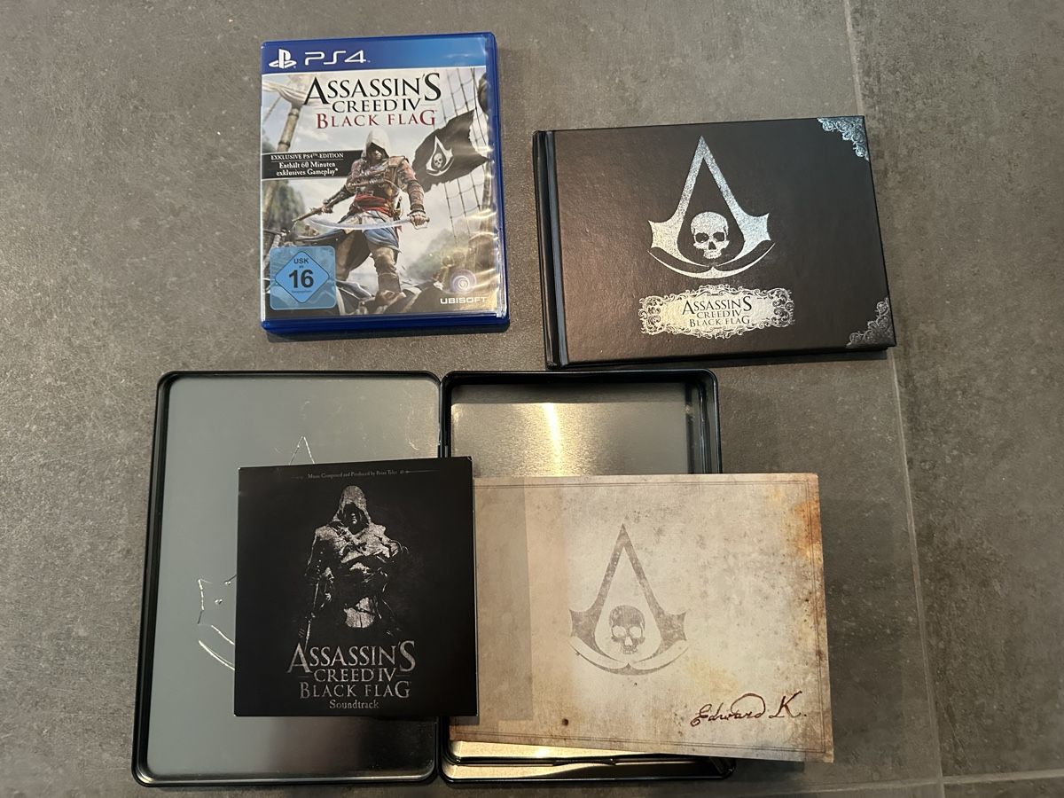 Spiele: Assassin's Creed Black Flag édition limitée PS4 - comme neuf – Neu (gemäss Beschreibung) aus Onex von daBraun
