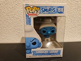 Neu - Funko Pop  - Schlümpfe - Grouchy Smurf Nr. 1518