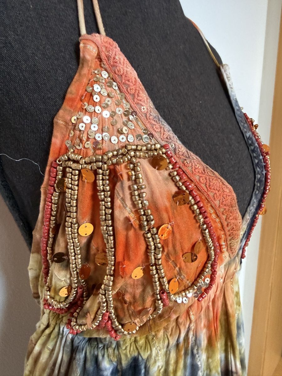 Kleider: Boho Neckholder Maxikleid – Neu (gemäss Beschreibung) aus Sigriswil von ck56 4