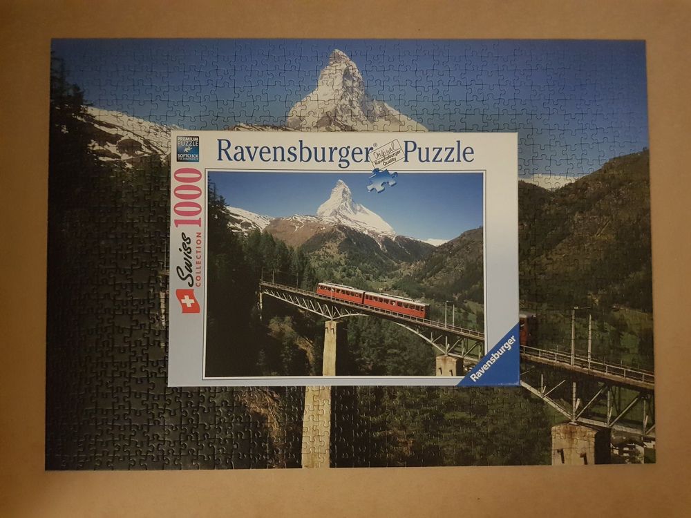 Puzzle von Ravensburger 1000 Teile (Gebraucht) in Thalwil für CHF 5 ...