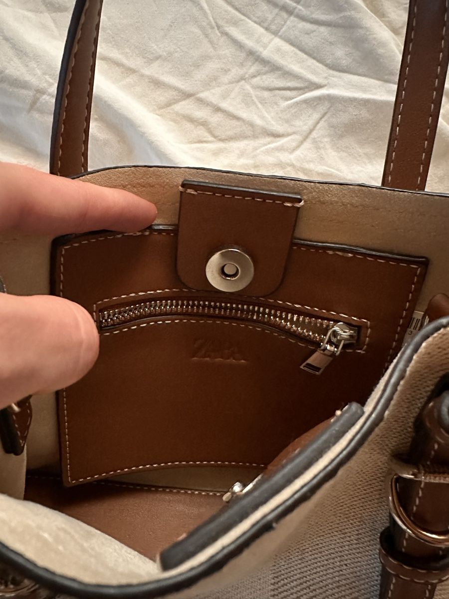 Zara Borse da donna: Zara Mini Tote Bag – Nuovo (secondo la descrizione) da Zürich venduto da BettinaMarie2308 3