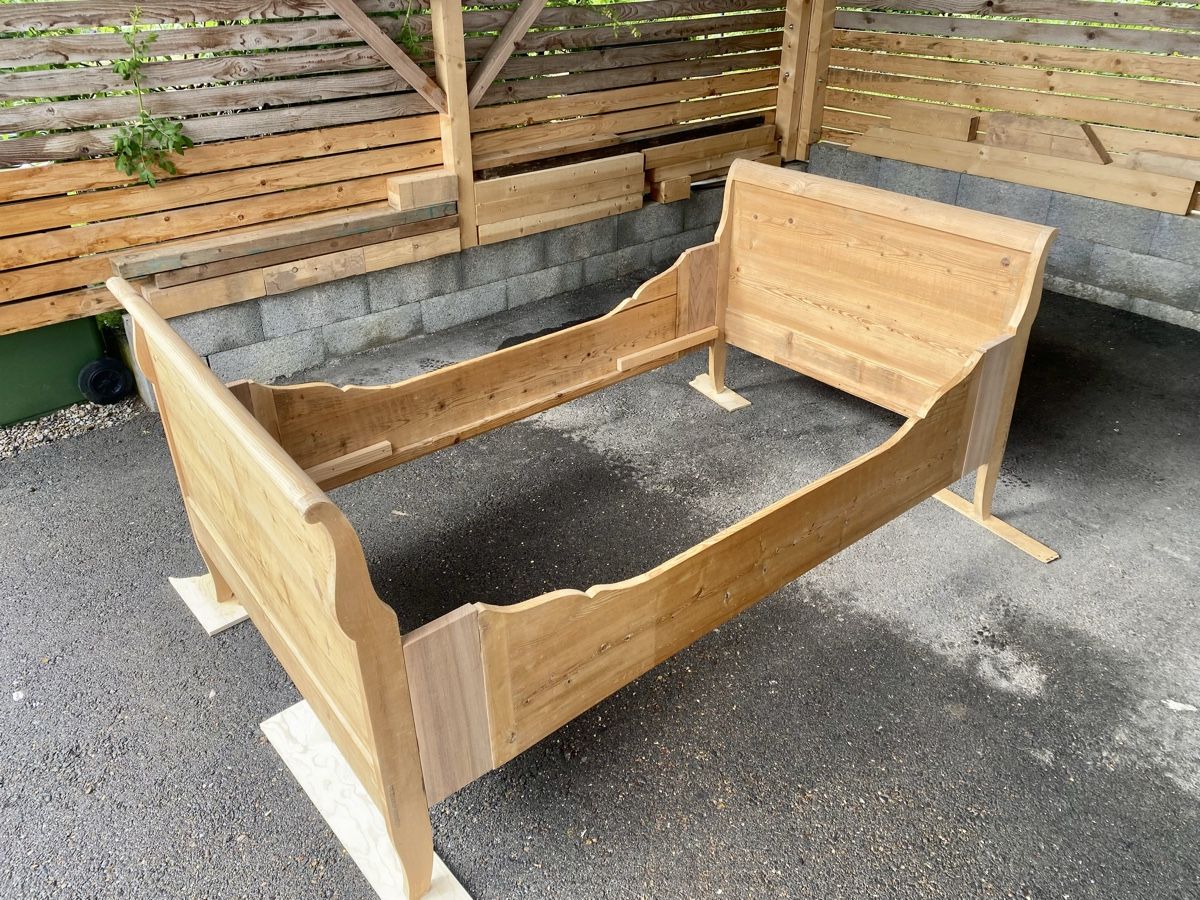 Letti: Bett 200x120 Antik Biedermeier – Usato da Gossau SG venduto da Conrado1 2
