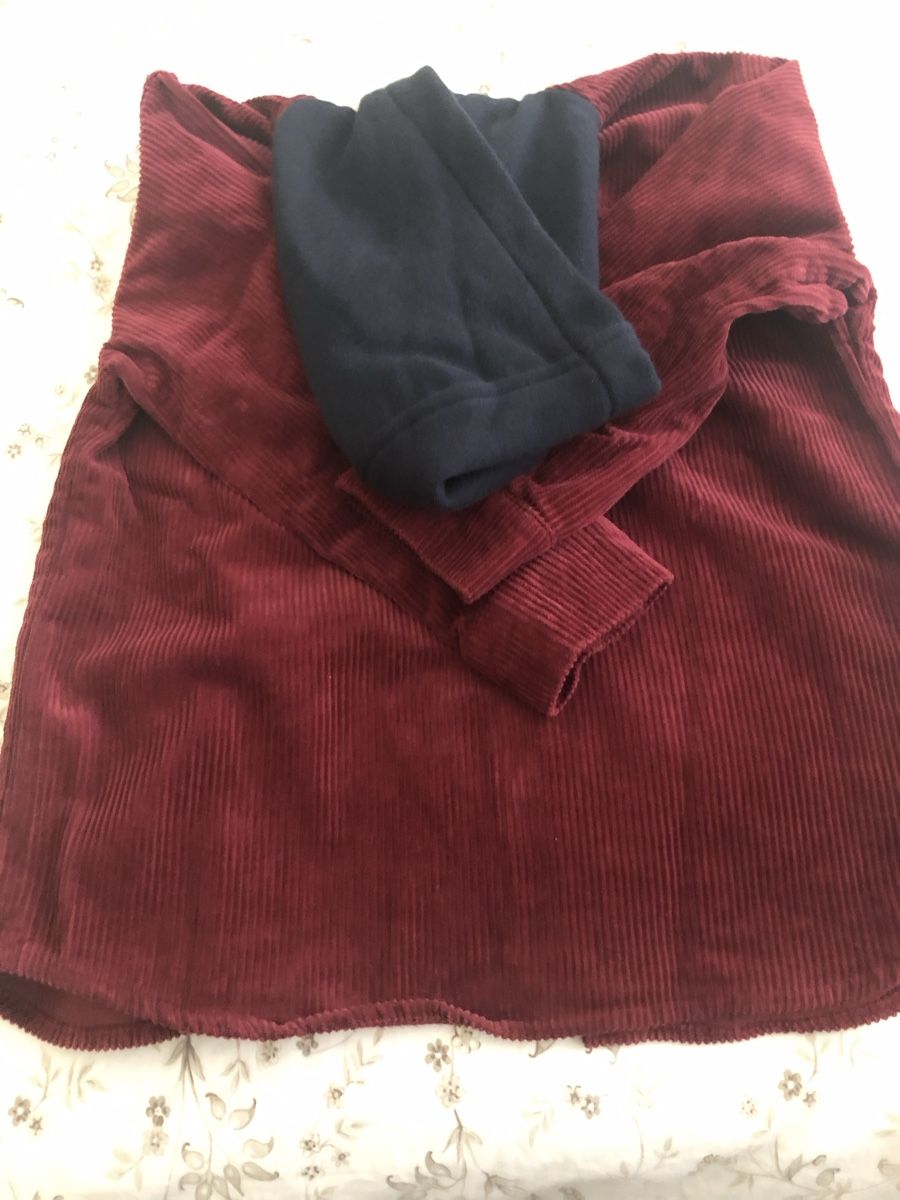 Camicette, T-shirt & Top: Camicia in velluto coste con cappuccio - – Usato da Uster venduto da mar_pqx5 2