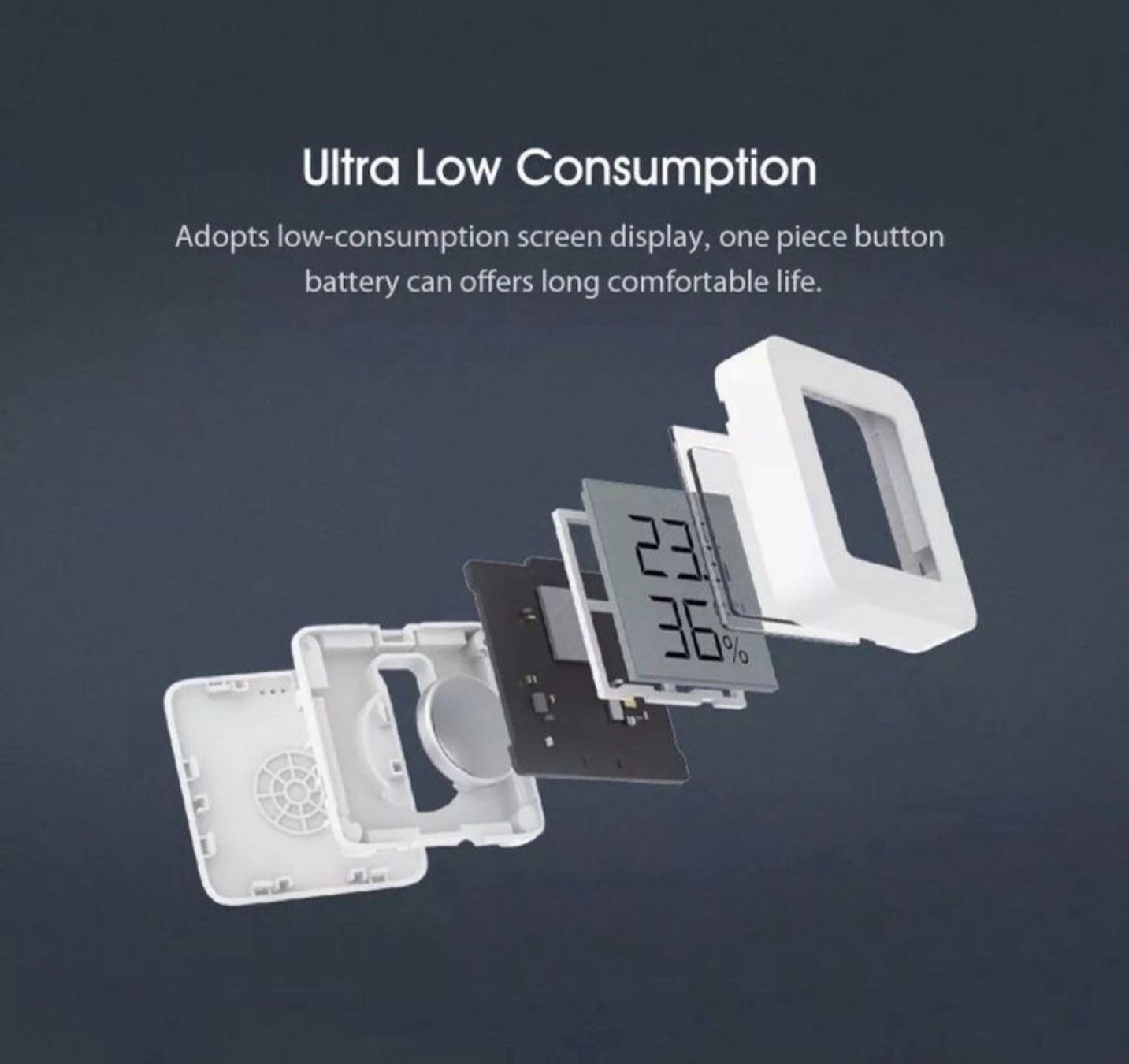 Xiaomi Altro per la casa: Xiaomi Thermometer Hygrometer smart Haus iPhone Samsung it – Nuovo e nell'imballaggio originale da Andelfingen venduto da benoya 3