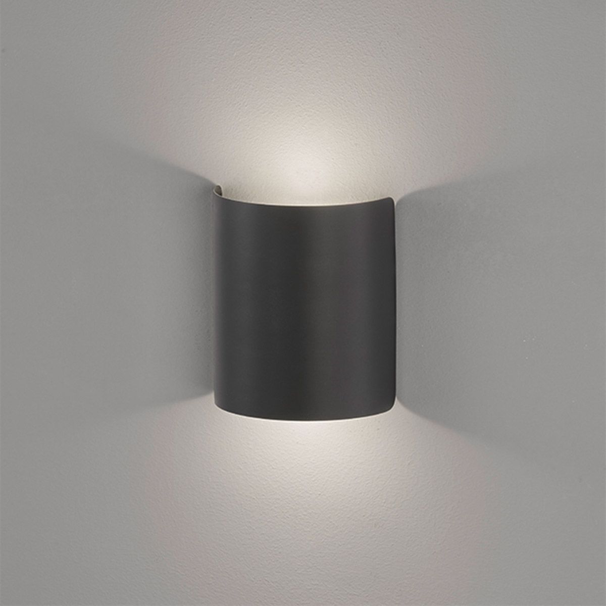 Lampen: LED Wandleuchte, Schwarz, 15 cm Höhe – Neu (gemäss Beschreibung) aus Kreuzlingen von Smart-Light