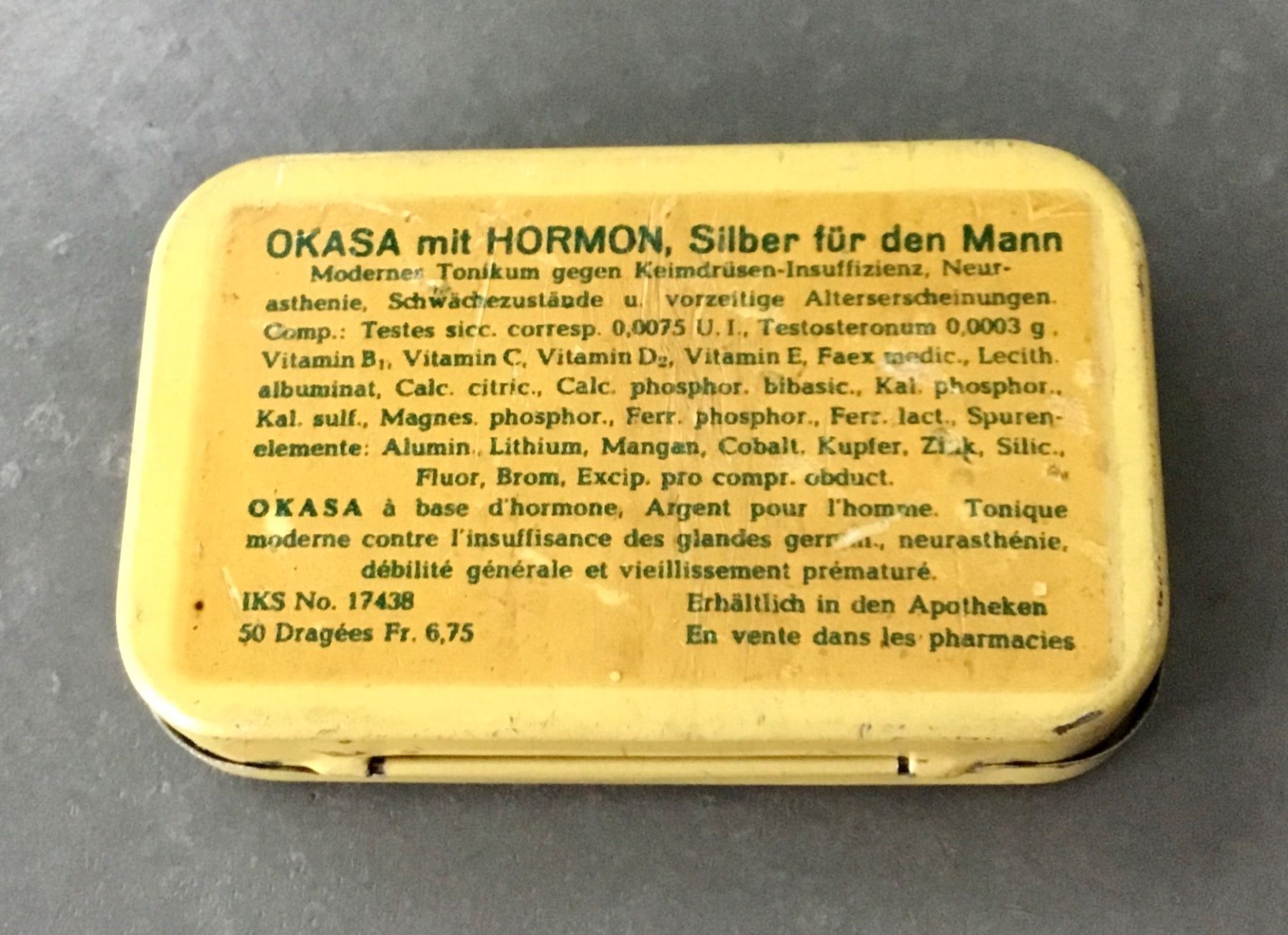 Pots: Blechdose antik | OKASA – D'occasion à Eggersriet par Wiese61 1