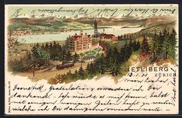 Litho Zürich, Gasthaus auf dem Uetliber