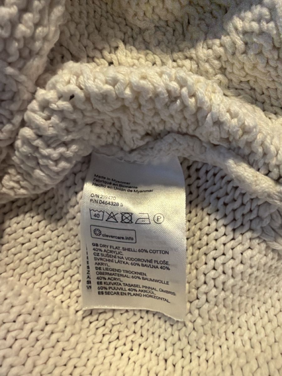H&M Maglioni & Felpe: H&M Strickpullover, Grösse S, Cremeweiss, Winter Sale! – Usato da Stäfa venduto da Waykana15 2