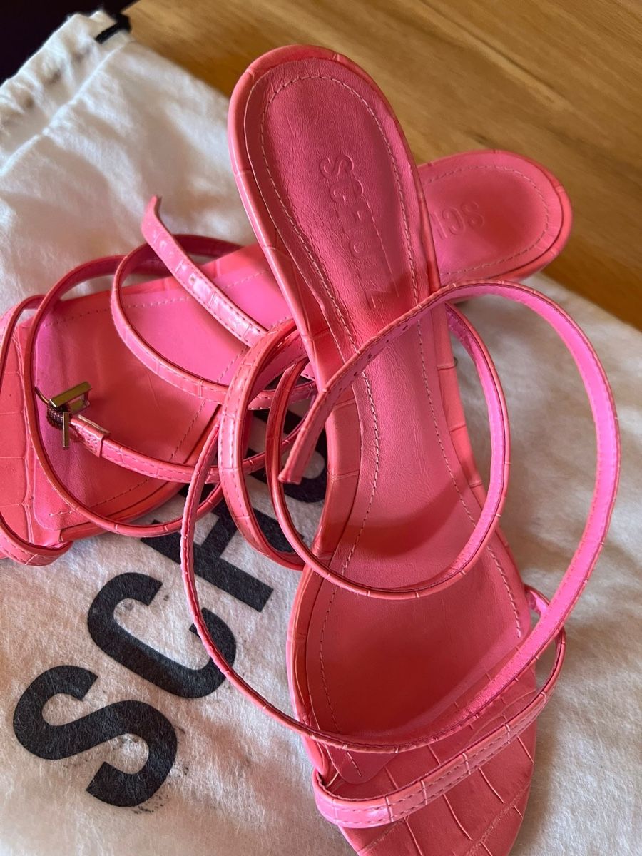 Scarpe da donna: Schutz Leder Schuh 4cm Absatz Gr 37 – Usato da Latterbach venduto da zimmerbraun