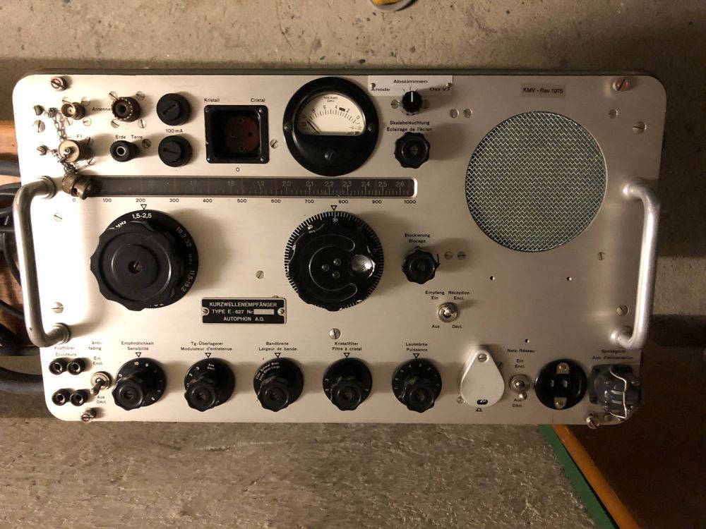 E-627 Mil Re Autophon AG inkl. Téléphonie SA; Solothurn, build