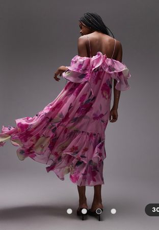 & Other Stories Kleid mit Blumenprint - Gr. 36