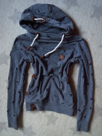 sehr schöner NAKETANO Damen Hoodie Pullover Gr M