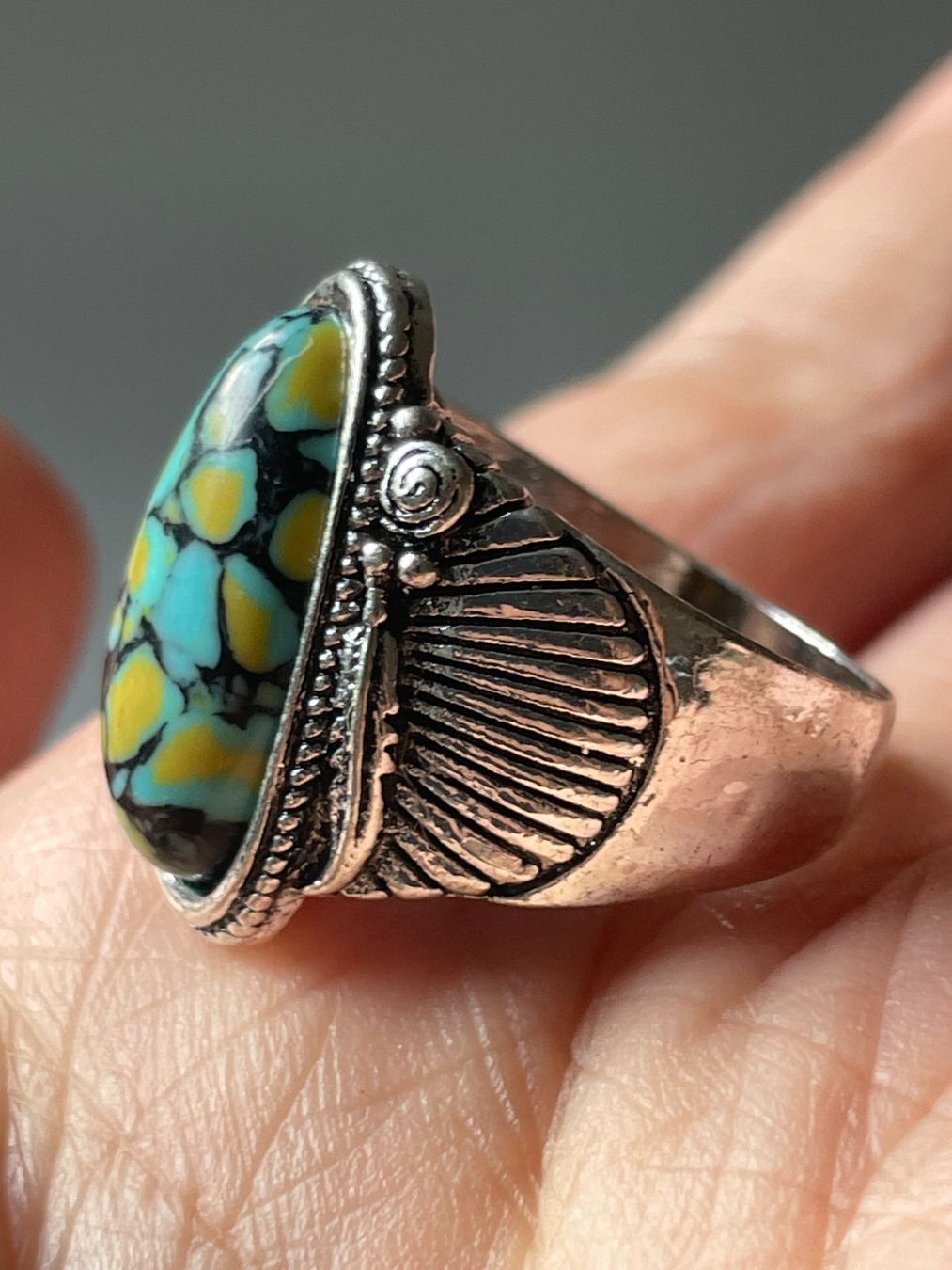 Anelli: Vintage Ring Durchmesser ca. 20 mm – Nuovo e nell'imballaggio originale da Schiers venduto da sisikristall 3