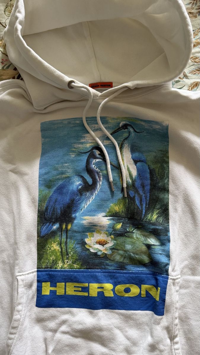 Maglioni & Felpe: Heron Preston Hoodie white Size L  – Usato da Lachen SZ venduto da Valentin-lorenz 1