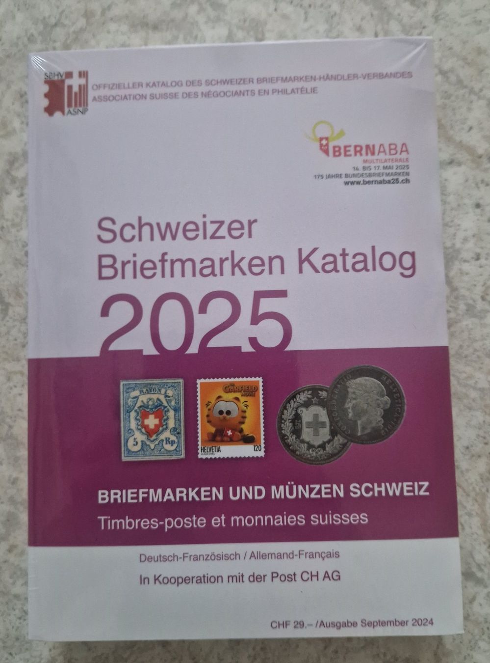 Libri: SBHV Schweizer Briefmakenkatalog 2025 – Usato da Büetigen venduto da philat