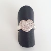 Silber Ring  925, Grösse 15.6 mm