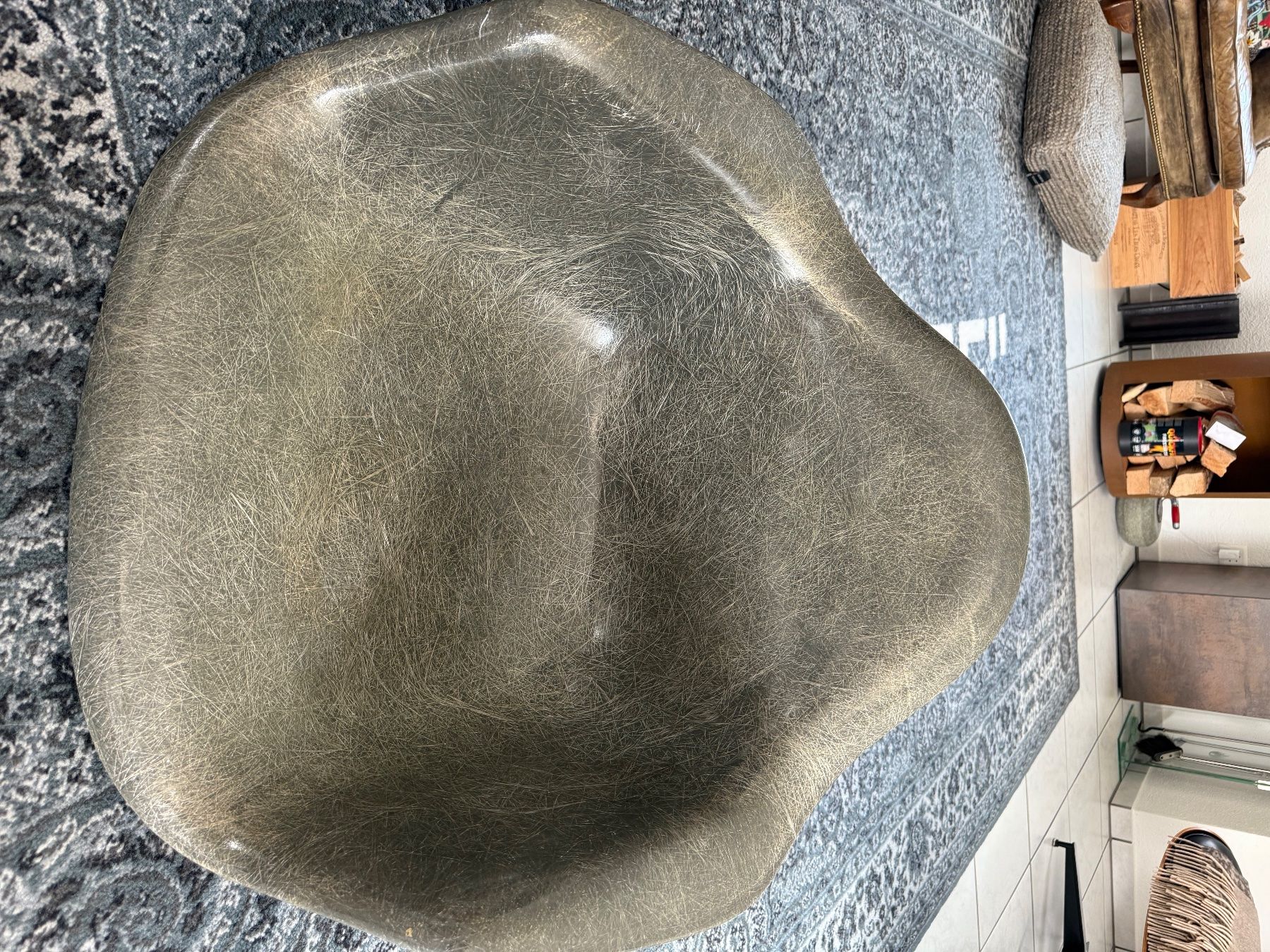 Eames Sedie: Zenith DAX Rope Edge chair Charles & Ray Eames 1950 – Usato da Oberentfelden venduto da Swissair72 4