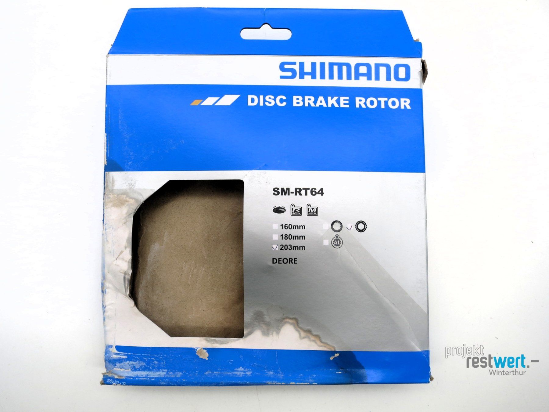 Shimano Ersatzteile: SHIMANO Deore SM-RT64, Bremsscheibe – Neu (gemäss Beschreibung) aus Winterthur von Restwert_Winterthur 3
