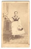 Fotografie Huguenin, Geneve, junges Mäd
