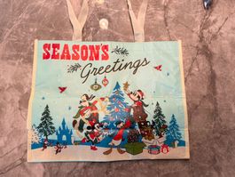Disney Seasons Greetings Weihnachten Shopping Tüte