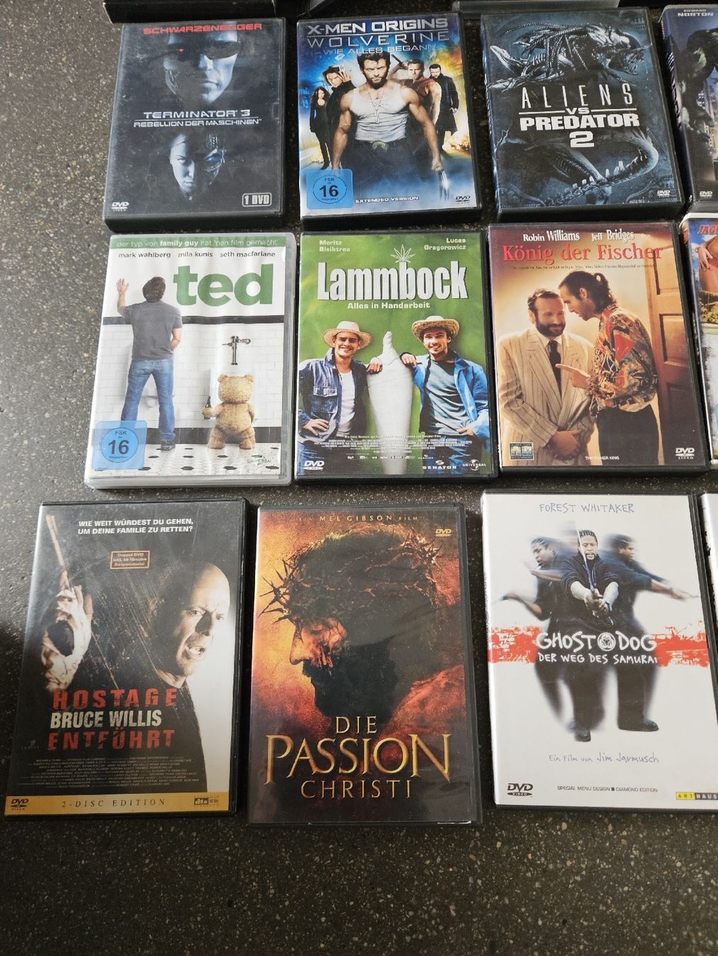 Tutti i DVDs: Diverse DVD-Filme Action Thriller Sammlung – Usato da Anwil venduto da tamoos 2